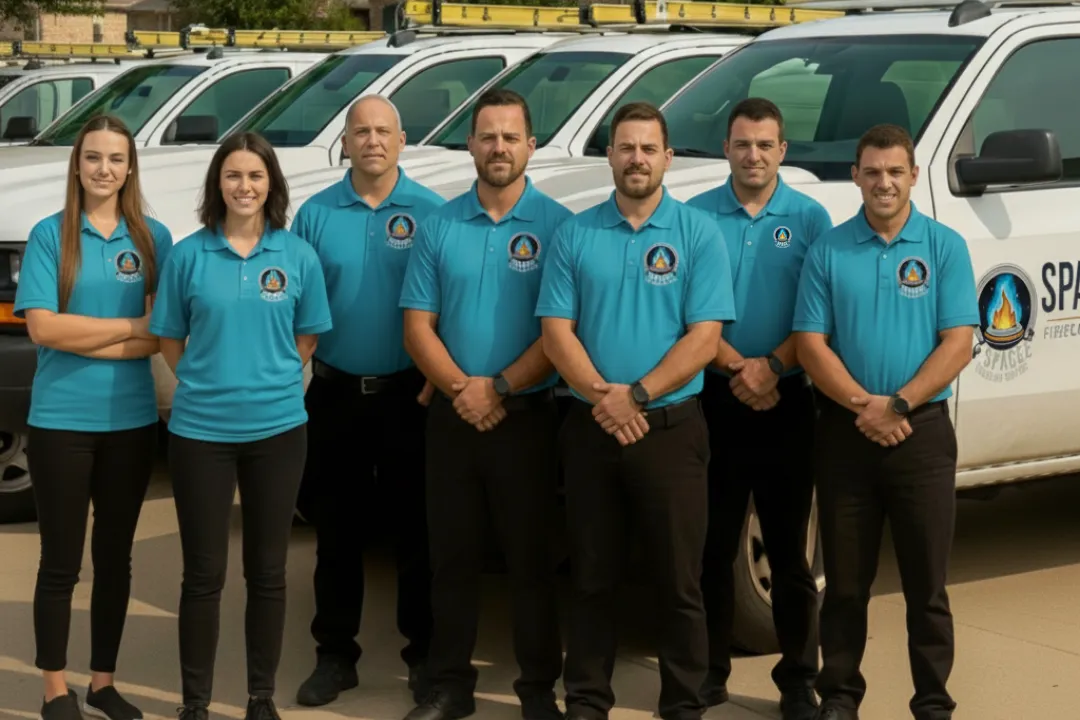 The Space Fireplace Services team